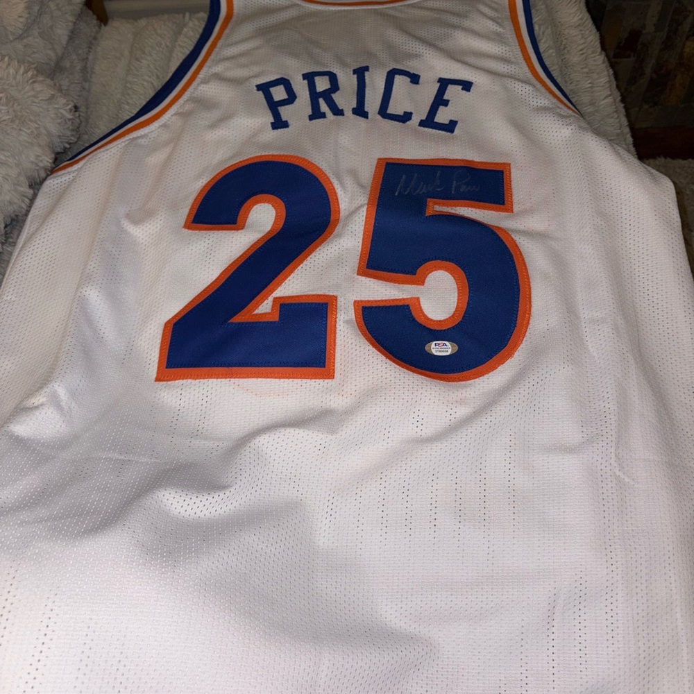Autographed Mark Price Jersey
